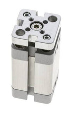 ISO 21287 Compacte Dubbelwerkende Cilinder 20-25mm - Magnetisch - Niet-roterend