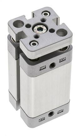 ISO 21287 Compacte Dubbelwerkende Cilinder 20-30mm - Magnetisch - Niet-roterend