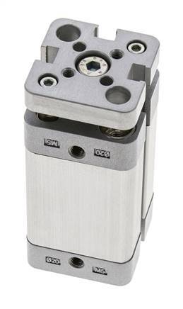 ISO 21287 Compacte Dubbelwerkende Cilinder 20-30mm - Magnetisch - Niet-roterend