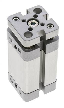 ISO 21287 Compacte Dubbelwerkende Cilinder 20-30mm - Magnetisch - Niet-roterend