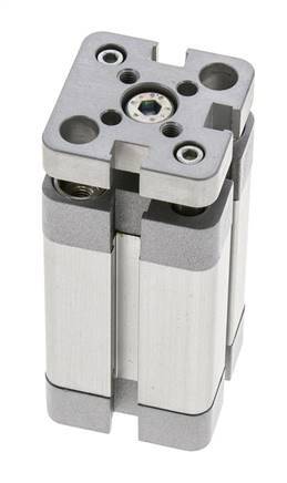 ISO 21287 Compacte Dubbelwerkende Cilinder 20-30mm - Magnetisch - Niet-roterend