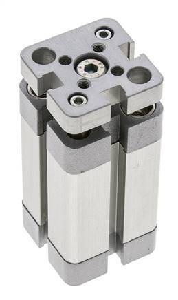 ISO 21287 Compacte Dubbelwerkende Cilinder 20-30mm - Magnetisch - Niet-roterend