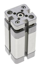 ISO 21287 Compacte Dubbelwerkende Cilinder 20-30mm - Magnetisch - Niet-roterend