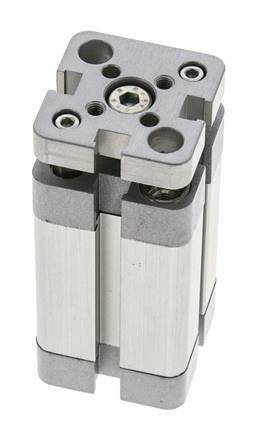 ISO 21287 Compacte Dubbelwerkende Cilinder 20-30mm - Magnetisch - Niet-roterend