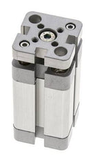 ISO 21287 Compacte Dubbelwerkende Cilinder 20-30mm - Magnetisch - Niet-roterend