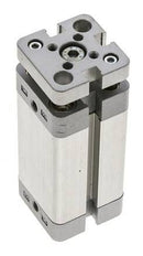 ISO 21287 Compacte Dubbelwerkende Cilinder 20-40mm - Magnetisch - Niet-roterend