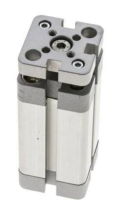ISO 21287 Compacte Dubbelwerkende Cilinder 20-40mm - Magnetisch - Niet-roterend