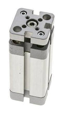 ISO 21287 Compacte Dubbelwerkende Cilinder 20-40mm - Magnetisch - Niet-roterend