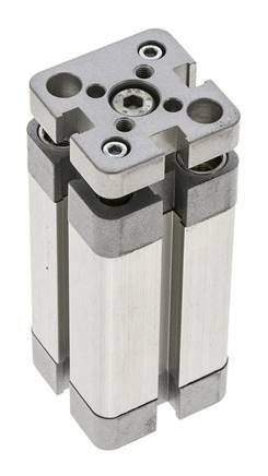 ISO 21287 Compacte Dubbelwerkende Cilinder 20-40mm - Magnetisch - Niet-roterend