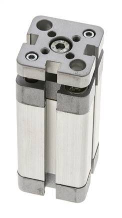 ISO 21287 Compacte Dubbelwerkende Cilinder 20-40mm - Magnetisch - Niet-roterend