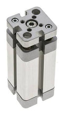 ISO 21287 Compacte Dubbelwerkende Cilinder 20-40mm - Magnetisch - Niet-roterend