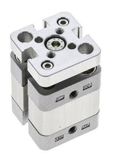 ISO 21287 Compacte Dubbelwerkende Cilinder 20-5mm - Magnetisch - Niet-roterend