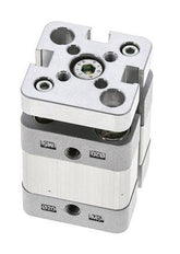 ISO 21287 Compacte Dubbelwerkende Cilinder 20-5mm - Magnetisch - Niet-roterend