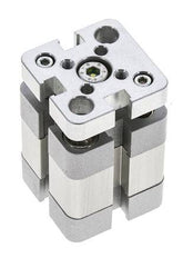 ISO 21287 Compacte Dubbelwerkende Cilinder 20-5mm - Magnetisch - Niet-roterend
