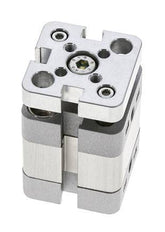 ISO 21287 Compacte Dubbelwerkende Cilinder 20-5mm - Magnetisch - Niet-roterend
