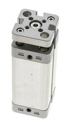 ISO 21287 Compacte Dubbelwerkende Cilinder 20-50mm - Magnetisch - Niet-roterend
