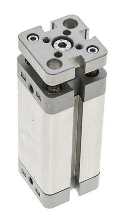 ISO 21287 Compacte Dubbelwerkende Cilinder 20-50mm - Magnetisch - Niet-roterend