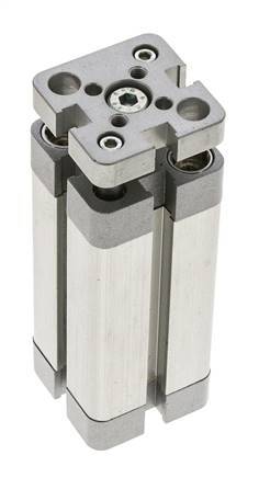 ISO 21287 Compacte Dubbelwerkende Cilinder 20-50mm - Magnetisch - Niet-roterend