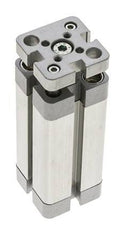 ISO 21287 Compacte Dubbelwerkende Cilinder 20-50mm - Magnetisch - Niet-roterend