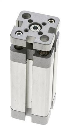 ISO 21287 Compacte Dubbelwerkende Cilinder 20-50mm - Magnetisch - Niet-roterend