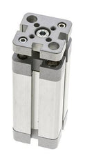 ISO 21287 Compacte Dubbelwerkende Cilinder 20-50mm - Magnetisch - Niet-roterend