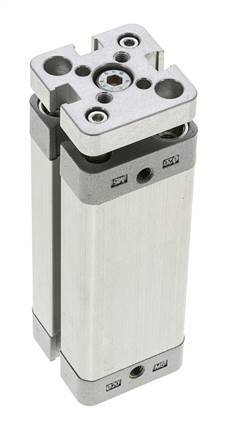 ISO 21287 Compacte Dubbelwerkende Cilinder 20-60mm - Magnetisch - Niet-roterend