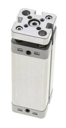 ISO 21287 Compacte Dubbelwerkende Cilinder 20-60mm - Magnetisch - Niet-roterend