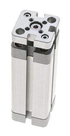 ISO 21287 Compacte Dubbelwerkende Cilinder 20-60mm - Magnetisch - Niet-roterend