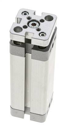 ISO 21287 Compacte Dubbelwerkende Cilinder 20-60mm - Magnetisch - Niet-roterend