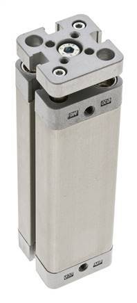 ISO 21287 Compacte Dubbelwerkende Cilinder 20-80mm - Magnetisch - Niet-roterend