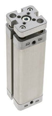 ISO 21287 Compacte Dubbelwerkende Cilinder 20-80mm - Magnetisch - Niet-roterend