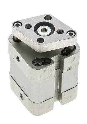 ISO 21287 Compacte Dubbelwerkende Cilinder 25-10mm - Magnetisch - Niet-roterend