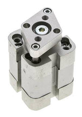 ISO 21287 Compacte Dubbelwerkende Cilinder 25-10mm - Magnetisch - Niet-roterend