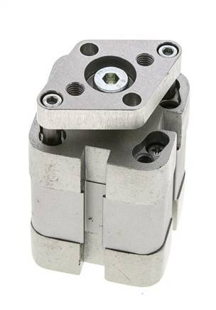 ISO 21287 Compacte Dubbelwerkende Cilinder 25-10mm - Magnetisch - Niet-roterend