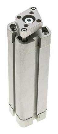 ISO 21287 Compacte Dubbelwerkende Cilinder 25-100mm - Magnetisch - Niet-roterend