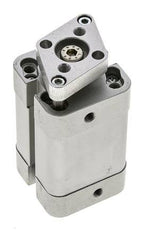 ISO 21287 Compacte Dubbelwerkende Cilinder 25-25mm - Magnetisch - Niet-roterend