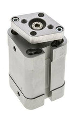 ISO 21287 Compacte Dubbelwerkende Cilinder 25-25mm - Magnetisch - Niet-roterend