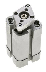 ISO 21287 Compacte Dubbelwerkende Cilinder 25-25mm - Magnetisch - Niet-roterend