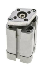 ISO 21287 Compacte Dubbelwerkende Cilinder 25-25mm - Magnetisch - Niet-roterend