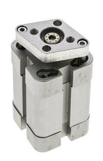 ISO 21287 Compacte Dubbelwerkende Cilinder 25-25mm - Magnetisch - Niet-roterend