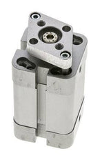 ISO 21287 Compacte Dubbelwerkende Cilinder 25-25mm - Magnetisch - Niet-roterend