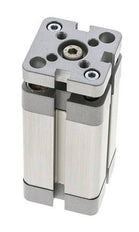 ISO 21287 Compacte Dubbelwerkende Cilinder 25-40mm - Magnetisch - Niet-roterend