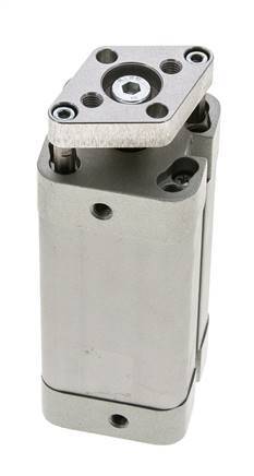 ISO 21287 Compacte Dubbelwerkende Cilinder 25-50mm - Magnetisch - Niet-roterend