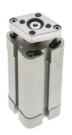 ISO 21287 Compacte Dubbelwerkende Cilinder 25-50mm - Magnetisch - Niet-roterend