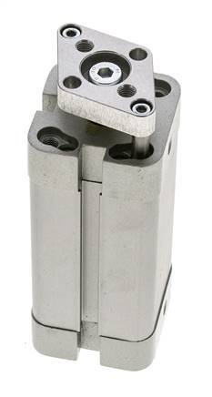 ISO 21287 Compacte Dubbelwerkende Cilinder 25-50mm - Magnetisch - Niet-roterend