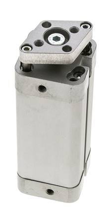 ISO 21287 Compacte Dubbelwerkende Cilinder 25-60mm - Magnetisch - Niet-roterend