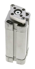 ISO 21287 Compacte Dubbelwerkende Cilinder 25-60mm - Magnetisch - Niet-roterend