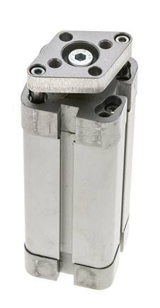 ISO 21287 Compacte Dubbelwerkende Cilinder 25-60mm - Magnetisch - Niet-roterend