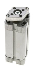 ISO 21287 Compacte Dubbelwerkende Cilinder 25-60mm - Magnetisch - Niet-roterend