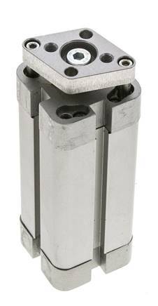 ISO 21287 Compacte Dubbelwerkende Cilinder 25-60mm - Magnetisch - Niet-roterend